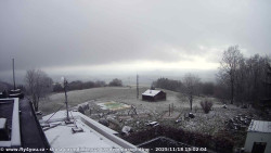 Pohled na jih, hrad Trosky