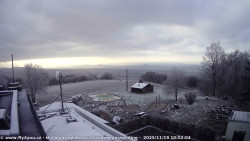 Pohled na jih, hrad Trosky