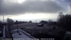 Pohled na jih, hrad Trosky