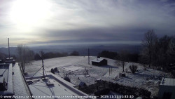 Pohled na jih, hrad Trosky