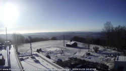 Pohled na jih, hrad Trosky