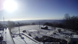 Pohled na jih, hrad Trosky