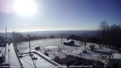 Pohled na jih, hrad Trosky