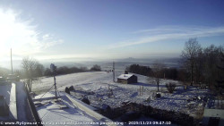 Pohled na jih, hrad Trosky