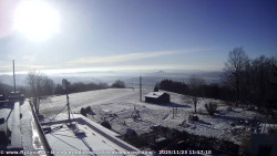 Pohled na jih, hrad Trosky