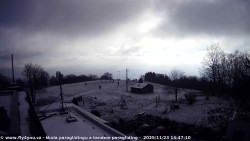 Pohled na jih, hrad Trosky