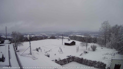 Pohled na jih, hrad Trosky