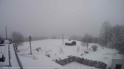 Pohled na jih, hrad Trosky