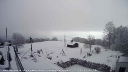 Pohled na jih, hrad Trosky