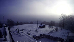 Pohled na jih, hrad Trosky