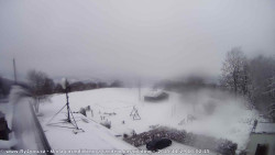 Pohled na jih, hrad Trosky