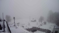 Pohled na jih, hrad Trosky