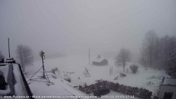 Pohled na jih, hrad Trosky