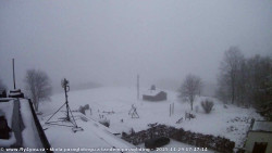 Pohled na jih, hrad Trosky