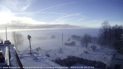 Pohled na jih, hrad Trosky