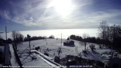 Pohled na jih, hrad Trosky