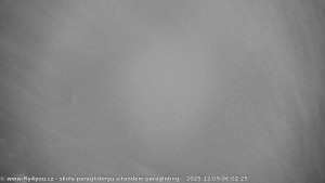 Kozákov - Pohled na jih, hrad Trosky - 9.12.2025 v 04:45 Kozákov - Pohled na jih, hrad Trosky - 9.12.2025 v 04:45