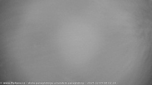 Kozákov - Pohled na jih, hrad Trosky - 9.12.2025 v 06:45 Kozákov - Pohled na jih, hrad Trosky - 9.12.2025 v 06:45