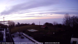 Pohled na jih, hrad Trosky