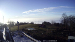 Pohled na jih, hrad Trosky