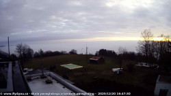 Pohled na jih, hrad Trosky