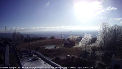 Pohled na jih, hrad Trosky