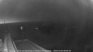 Kozákov - Pohled na jih, hrad Trosky - 25.12.2025 v 06:45