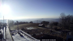 Kozákov - Pohled na jih, hrad Trosky - 25.12.2025 v 09:45