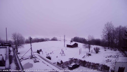 Pohled na jih, hrad Trosky