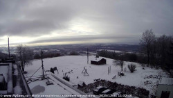 Pohled na jih, hrad Trosky