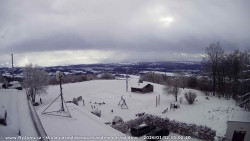 Pohled na jih, hrad Trosky