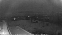 Pohled na jih, hrad Trosky