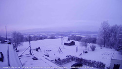 Pohled na jih, hrad Trosky