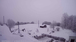 Pohled na jih, hrad Trosky