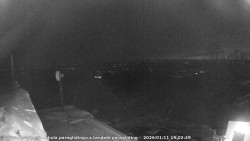 Pohled na jih, hrad Trosky