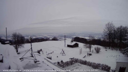 Pohled na jih, hrad Trosky