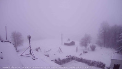 Pohled na jih, hrad Trosky