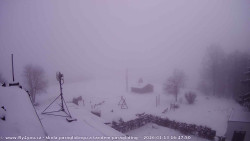 Pohled na jih, hrad Trosky