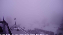 Pohled na jih, hrad Trosky