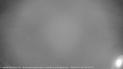 Pohled na jih, hrad Trosky