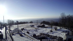 Pohled na jih, hrad Trosky