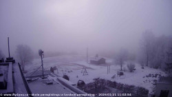 Pohled na jih, hrad Trosky