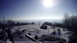 Pohled na jih, hrad Trosky