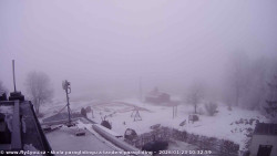 Pohled na jih, hrad Trosky