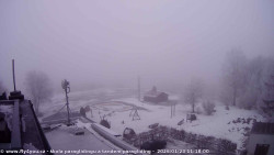 Pohled na jih, hrad Trosky