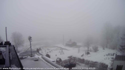 Pohled na jih, hrad Trosky