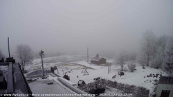 Pohled na jih, hrad Trosky