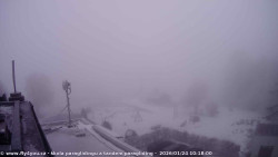 Pohled na jih, hrad Trosky