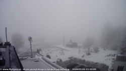 Pohled na jih, hrad Trosky