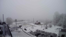 Pohled na jih, hrad Trosky